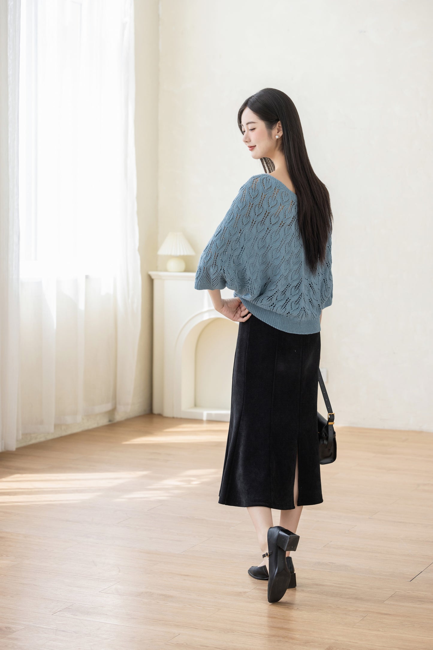 Feather Lace Top Knit Pattern