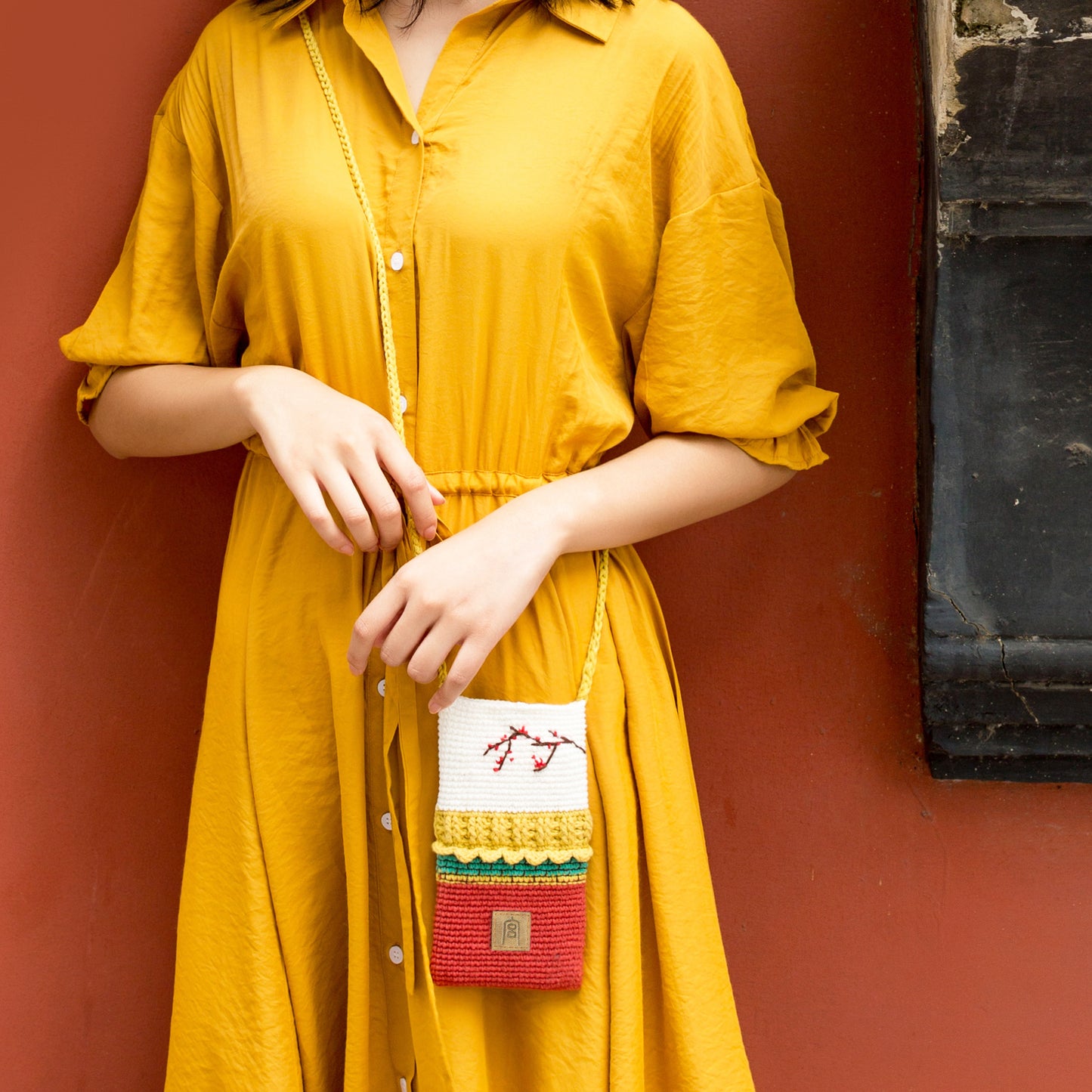 Forbidden City Seasons Phone Pouch Crochet Yarn Kit | Forbidden City Series | Susan's Family