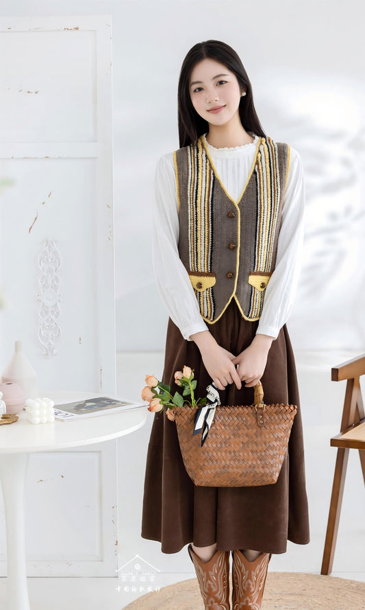 Cowgirl Vest Crochet Pattern