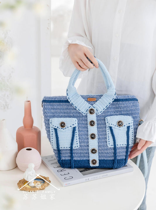 The Knitwear Tote Crochet Pattern