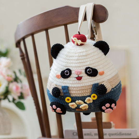 Süßer Jungen-Rucksack Häkelgarn-Set | Susans Familie
