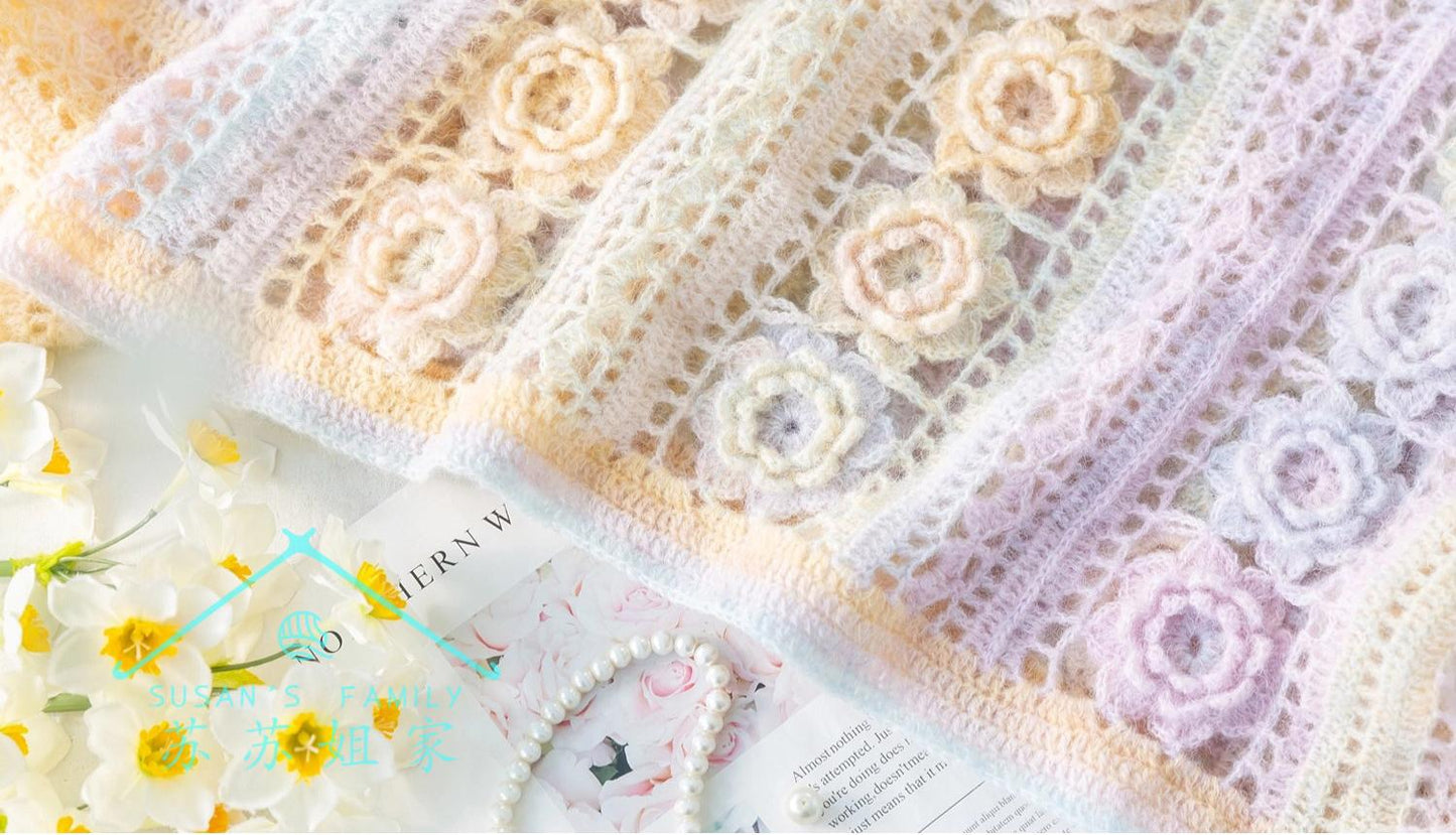 Floating Light Pullover Crochet Pattern