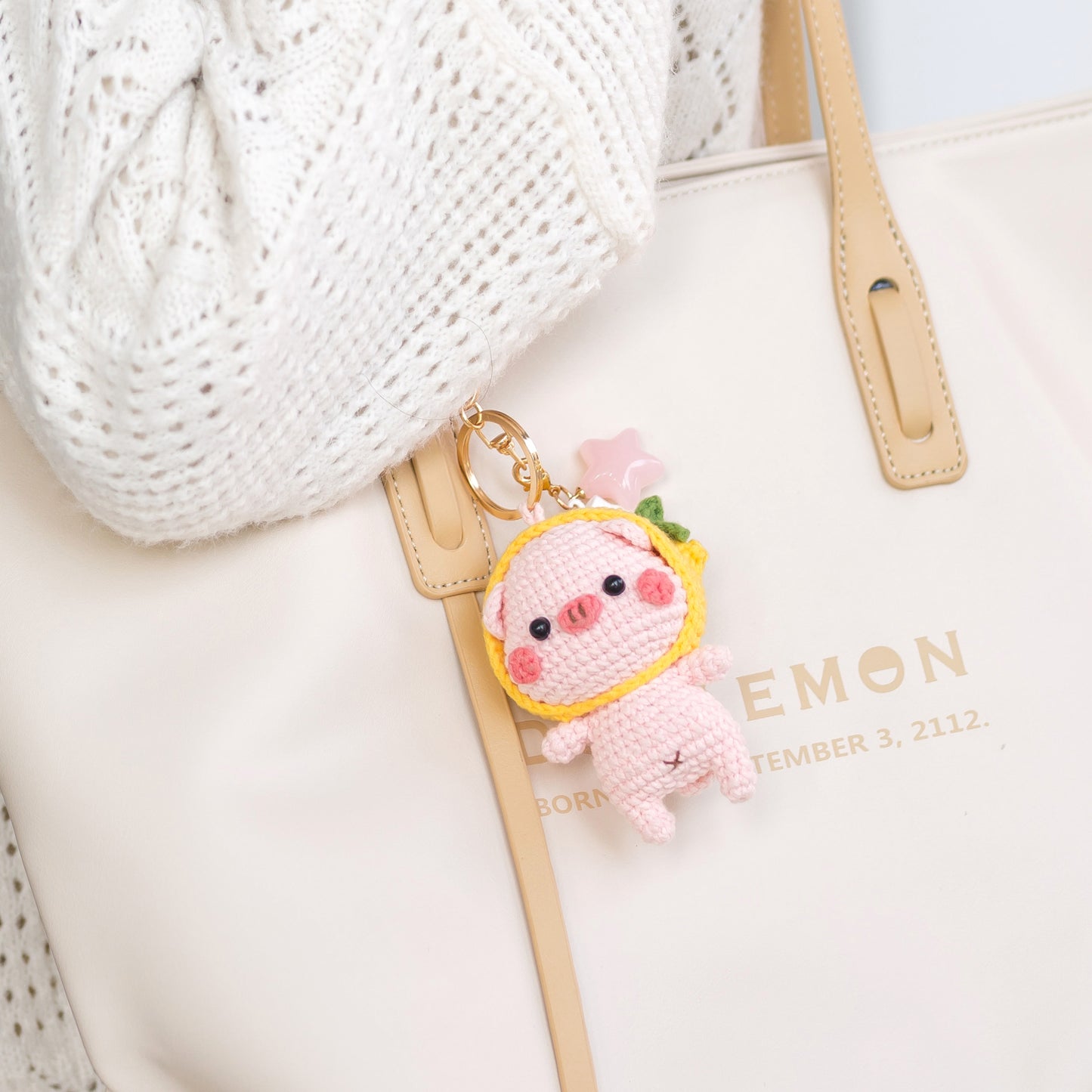 Cartoon Animal Pendants Crochet Yarn Kit | Susan's Family