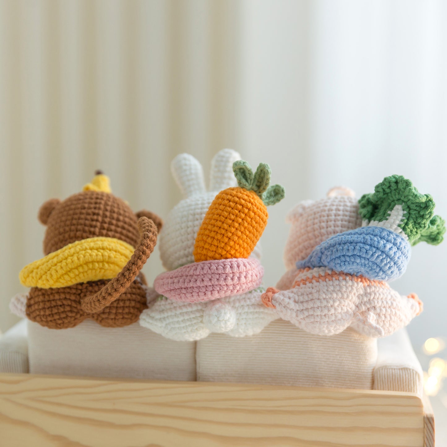 Escape Doll Ornaments Crochet Yarn Kit | Susan's Family