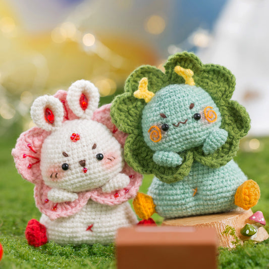 Häkelgarn-Set für Puppen mit schiefem Kopf | Susans Familie