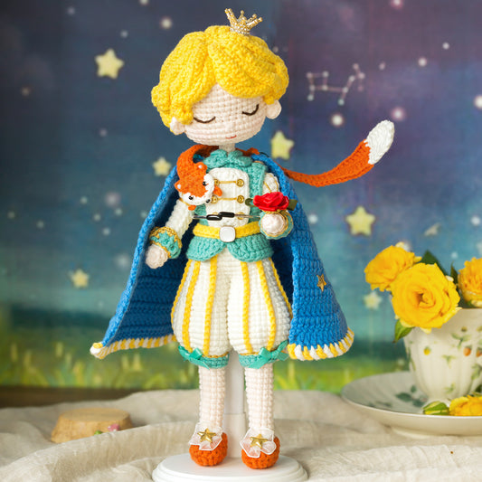 Little Prince Doll Crochet Yarn Kit | Susan's Family