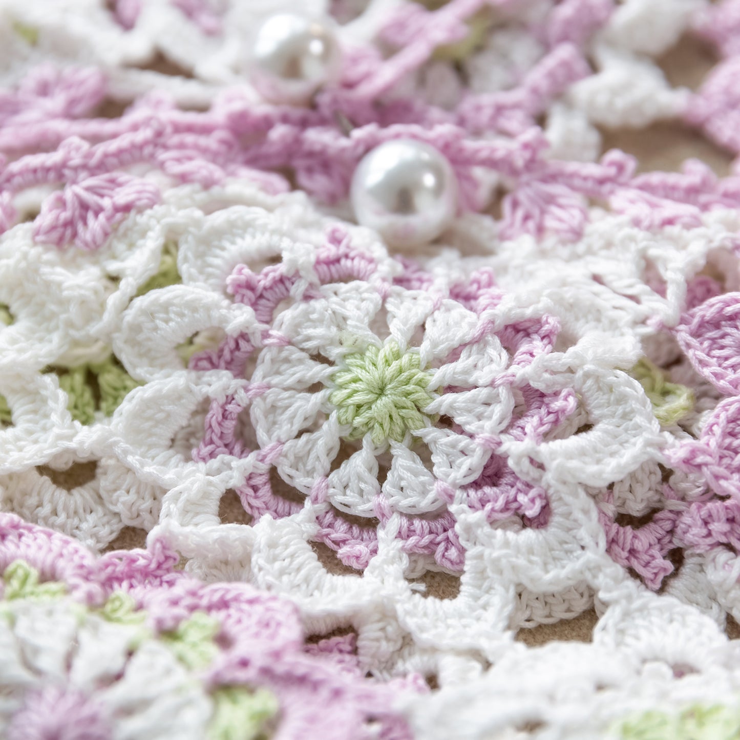 Spring Longing Lace Top Crochet Yarn Kit | Susan's Family