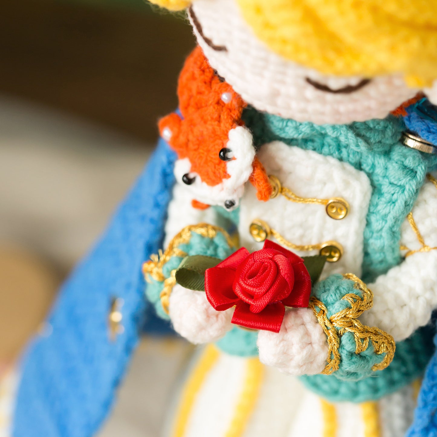 Little Prince Doll Crochet Yarn Kit | Susan's Family