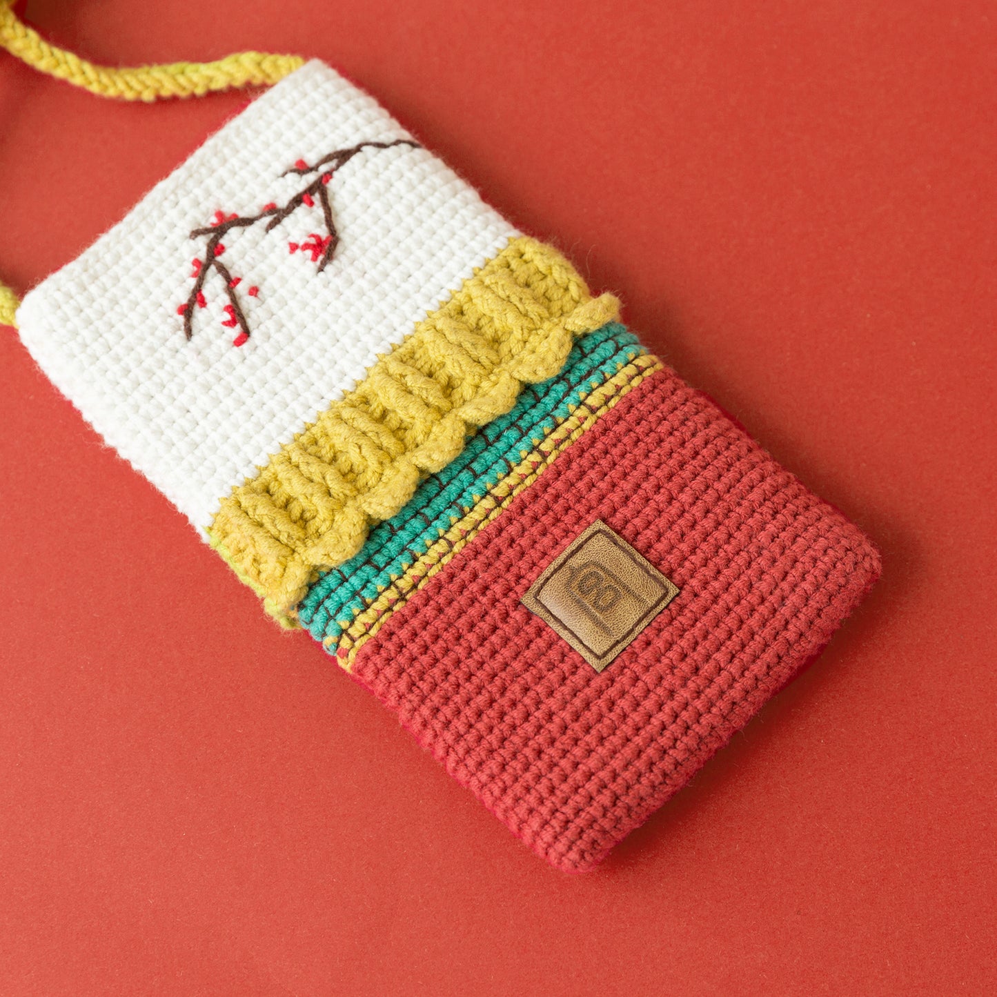 Forbidden City Seasons Phone Pouch Crochet Yarn Kit | Forbidden City Series | Susan's Family