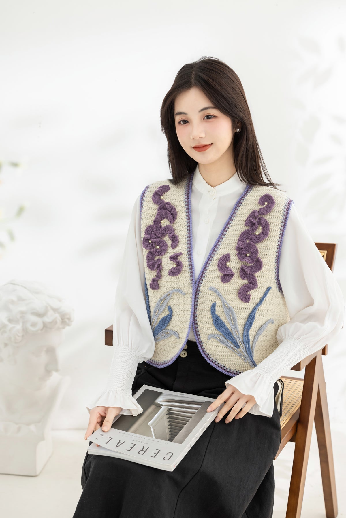 Iris Vest Crochet Pattern