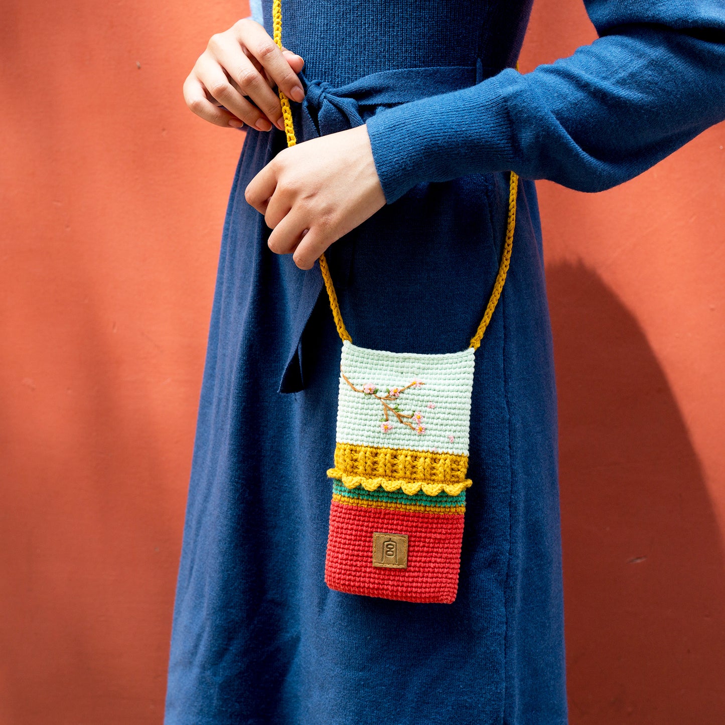 Forbidden City Seasons Phone Pouch Crochet Yarn Kit | Forbidden City Series | Susan's Family