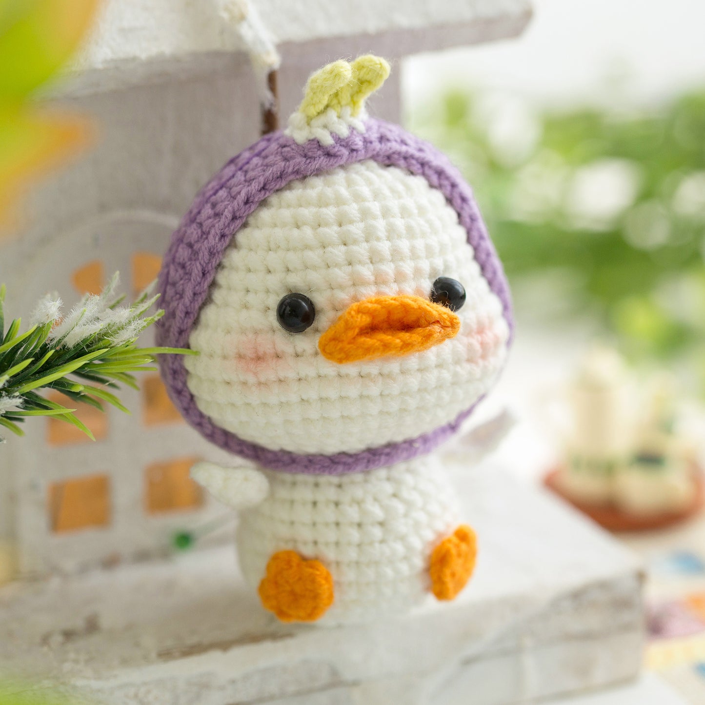 Cartoon Animal Pendants Crochet Yarn Kit | Susan's Family