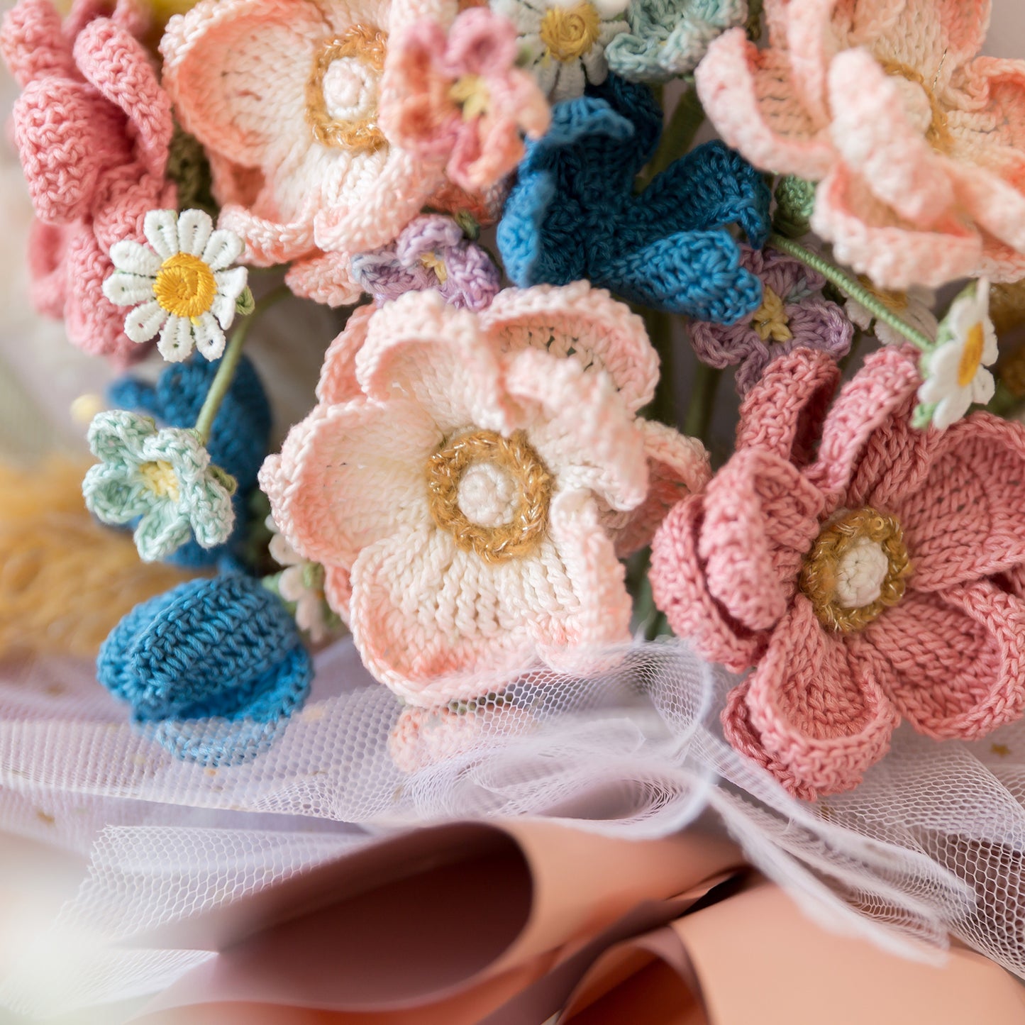 Mucha Bouquet Crochet Yarn Kit | Tribute to Art Series | Susan's Family