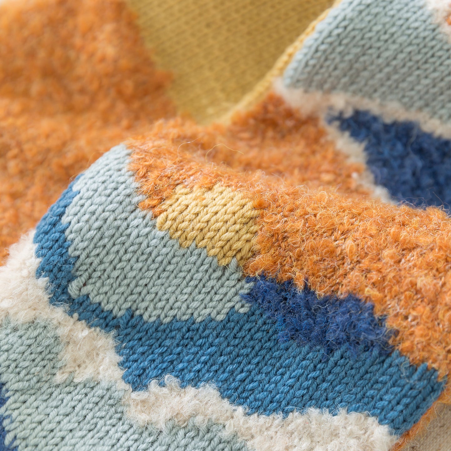 View Mountains Scarf Knitting Yarn Kit | "Shi, Ci, Fu" Series | Susan's Family