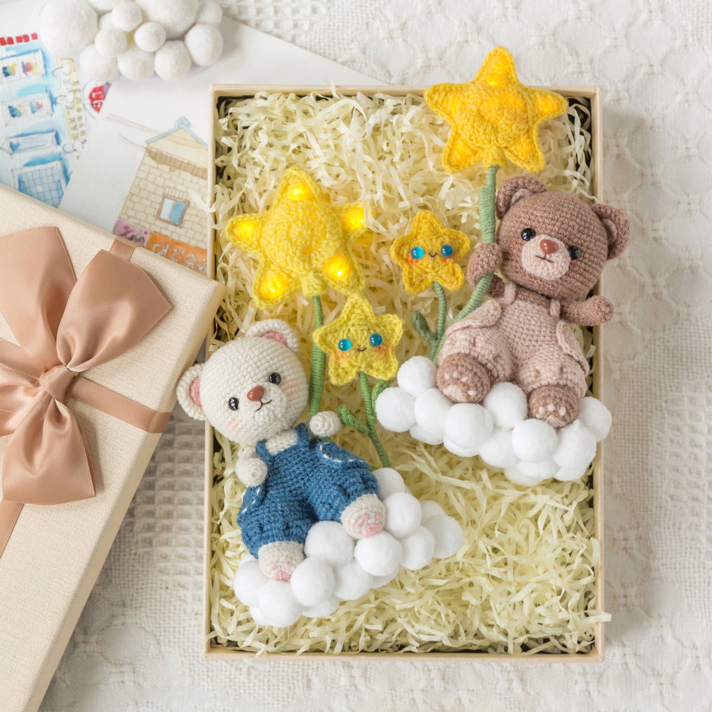 Starlight Sweet Dream Lamp Crochet Yarn Kit | Susan's Family