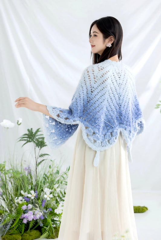 Butterfly Shawl Crochet Pattern