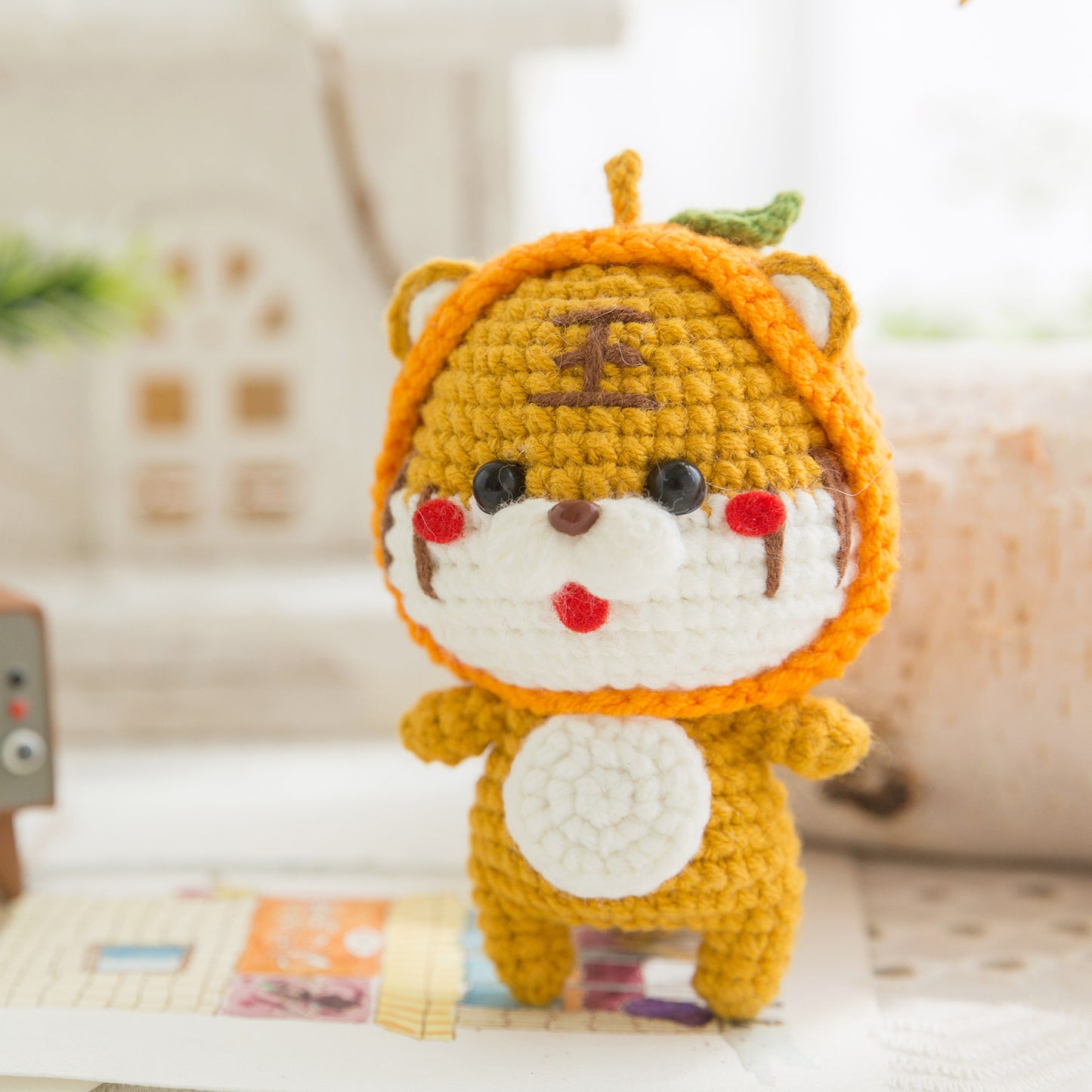 Cartoon Animal Pendants Crochet Yarn Kit | Susan's Family
