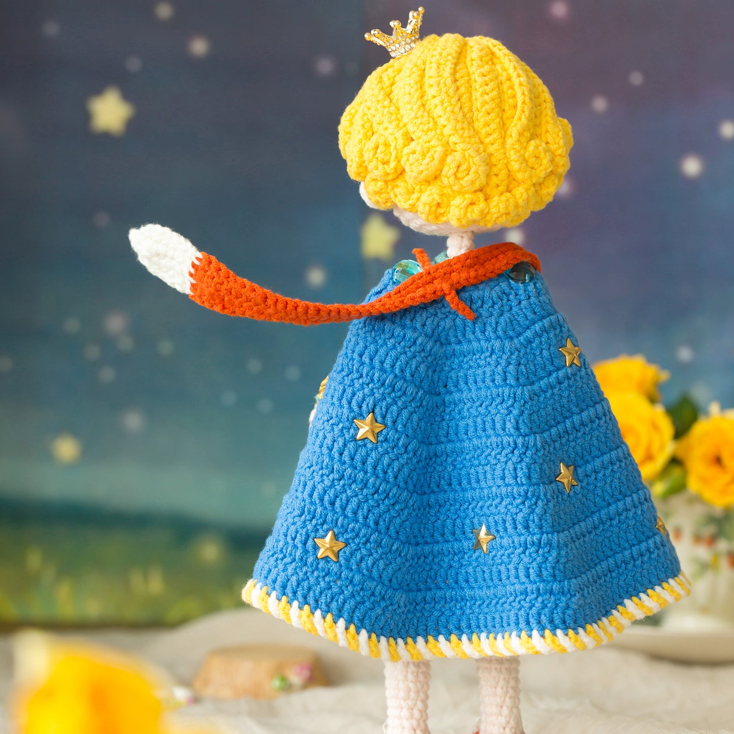 Little Prince Doll Crochet Yarn Kit | Susan's Family
