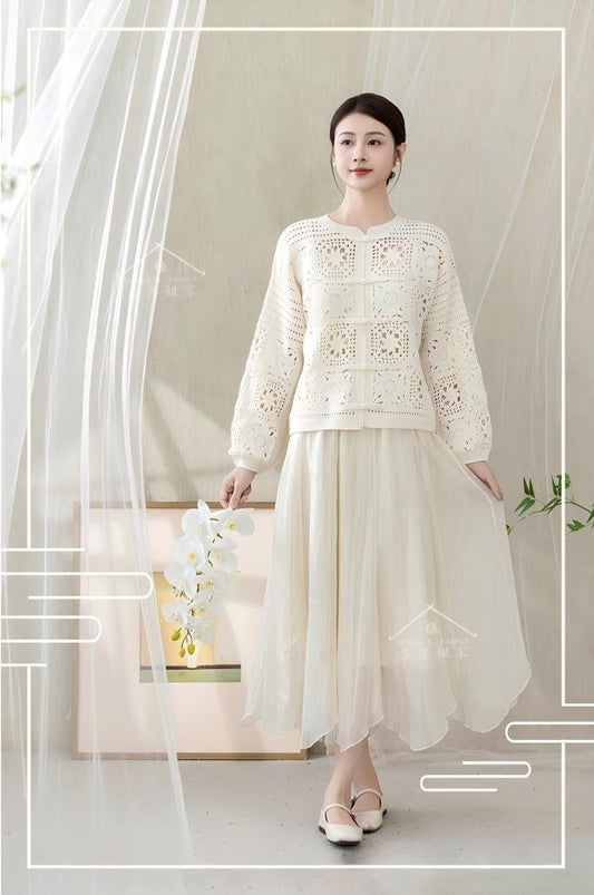 Jade Cardigan Crochet Pattern