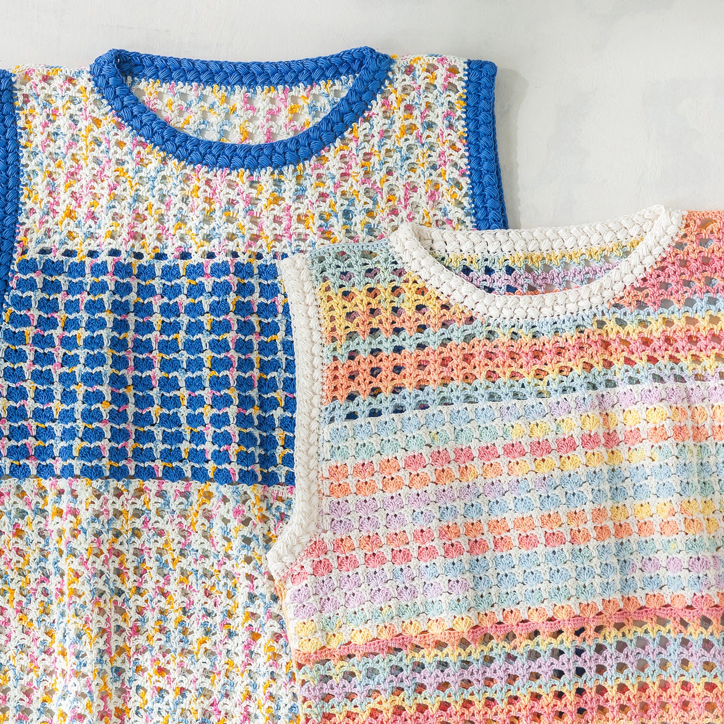 YuYou Hollow Pullover Crochet Yarn Kit | Susan's Family