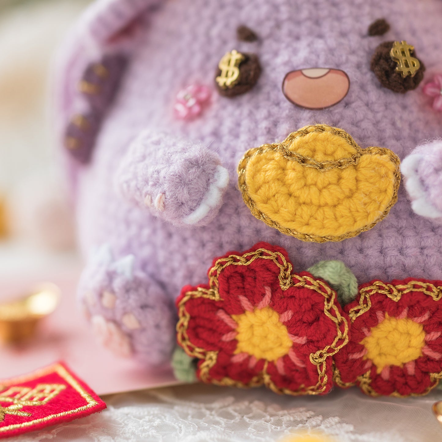 BabyLoong Kiss Lock Bag Crochet Yarn Kit | Susan's Family