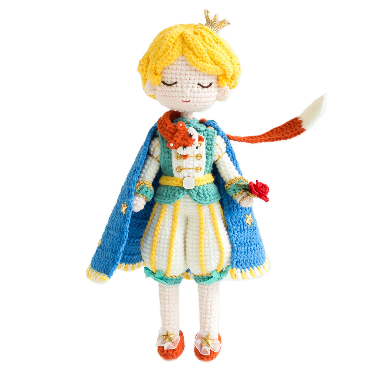 Little Prince Doll Crochet Yarn Kit | Susan's Family