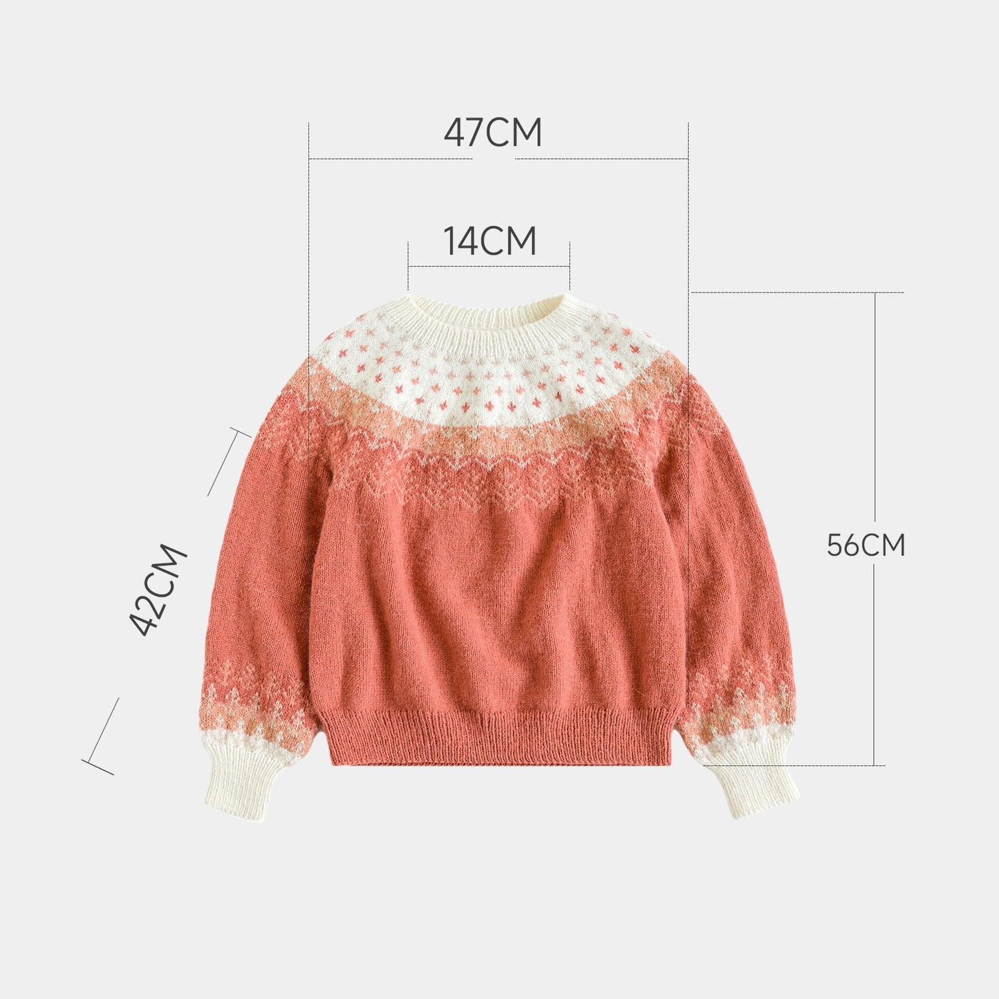 Staring Forest Yoke Sweater Knit Yarn Kit