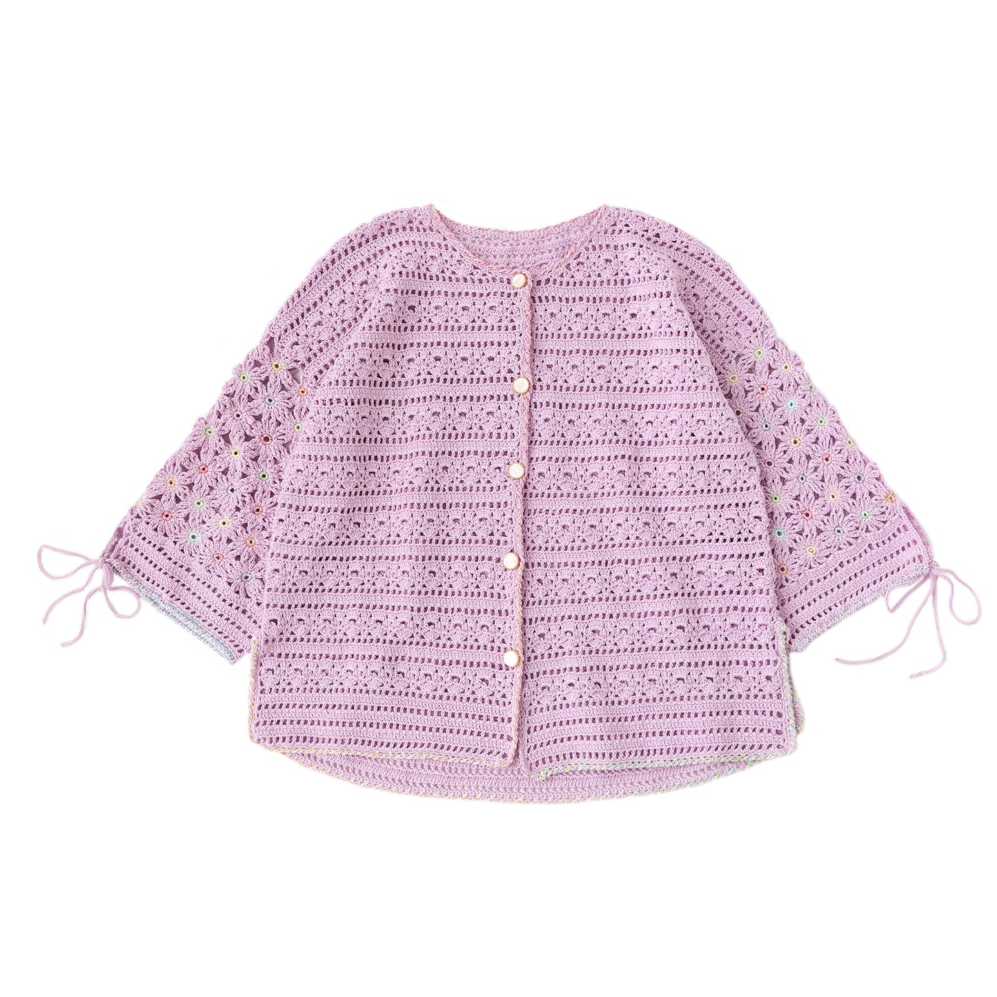 Eastern Fence Cardigan Crochet Yarn Kit | Herbal Chronicle Series | Susan's Family