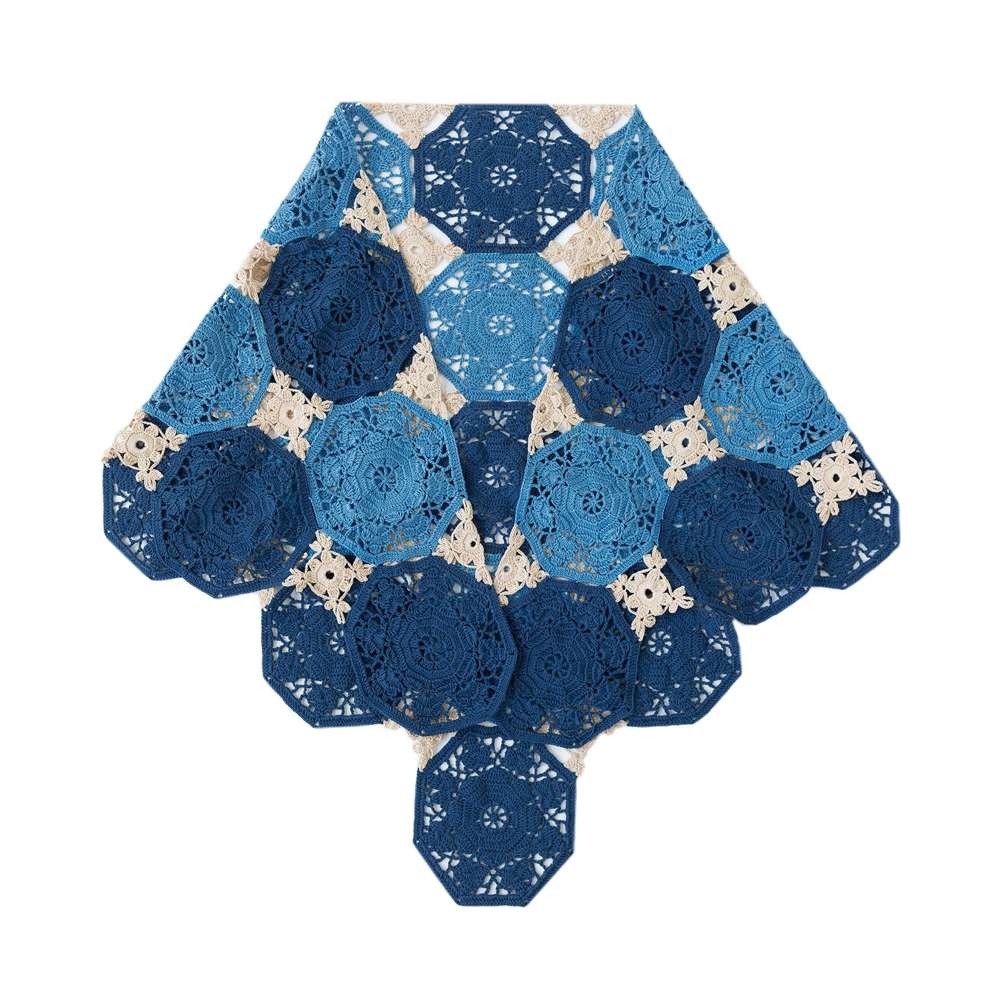 ChuYu Patchwork Shawl Crochet Yarn Kit | Susan's Family