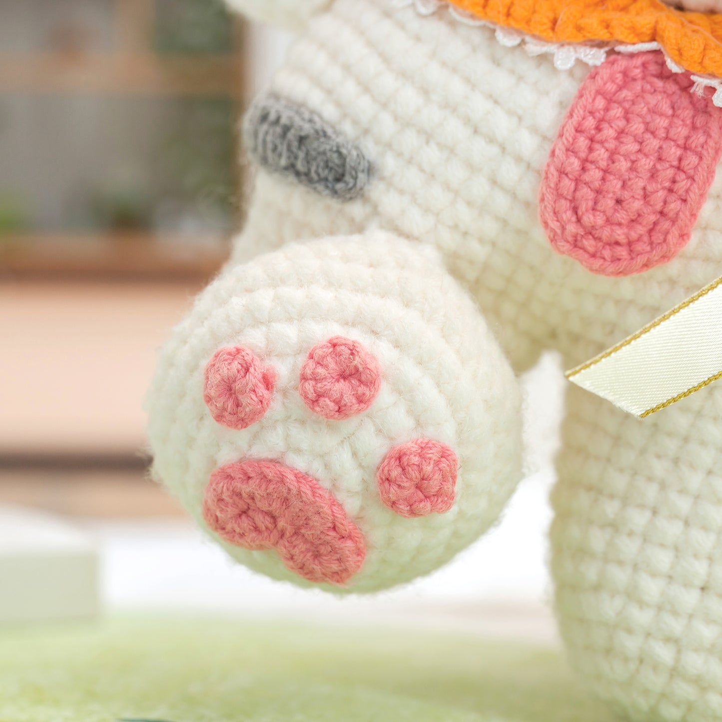 Tiger Sniffs the Rose Doll Crochet Yarn Kit | Susan's Family