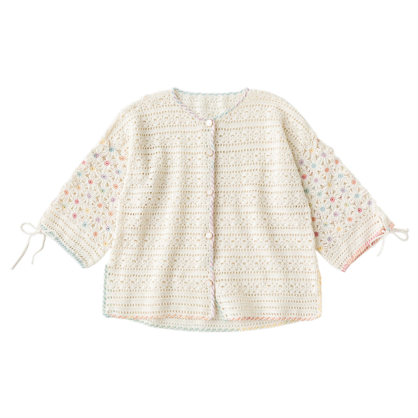 Eastern Fence Cardigan Crochet Yarn Kit | Herbal Chronicle Series | Susan's Family