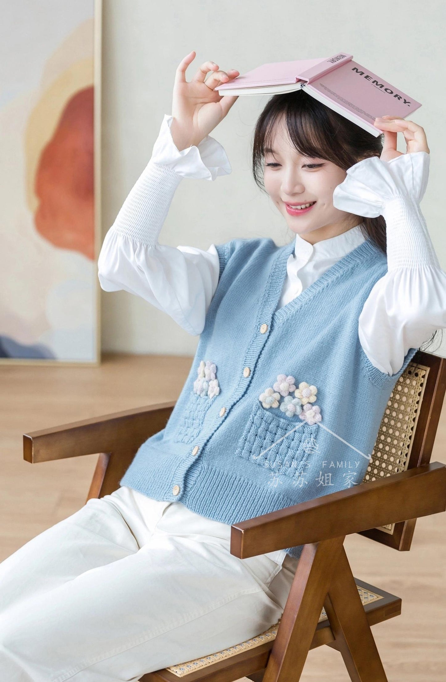 In the Company of Blossoms Knit Pattern