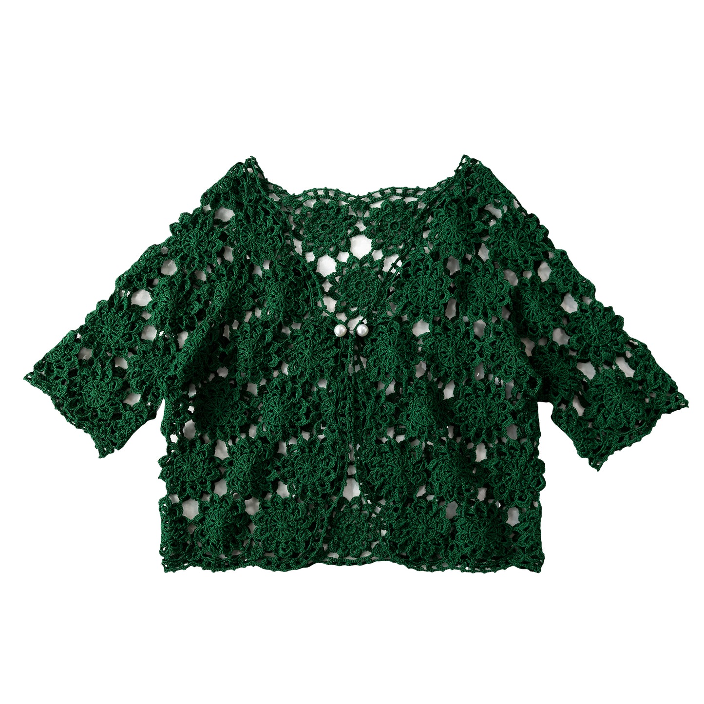 Spring Longing Lace Top Crochet Yarn Kit | Susan's Family