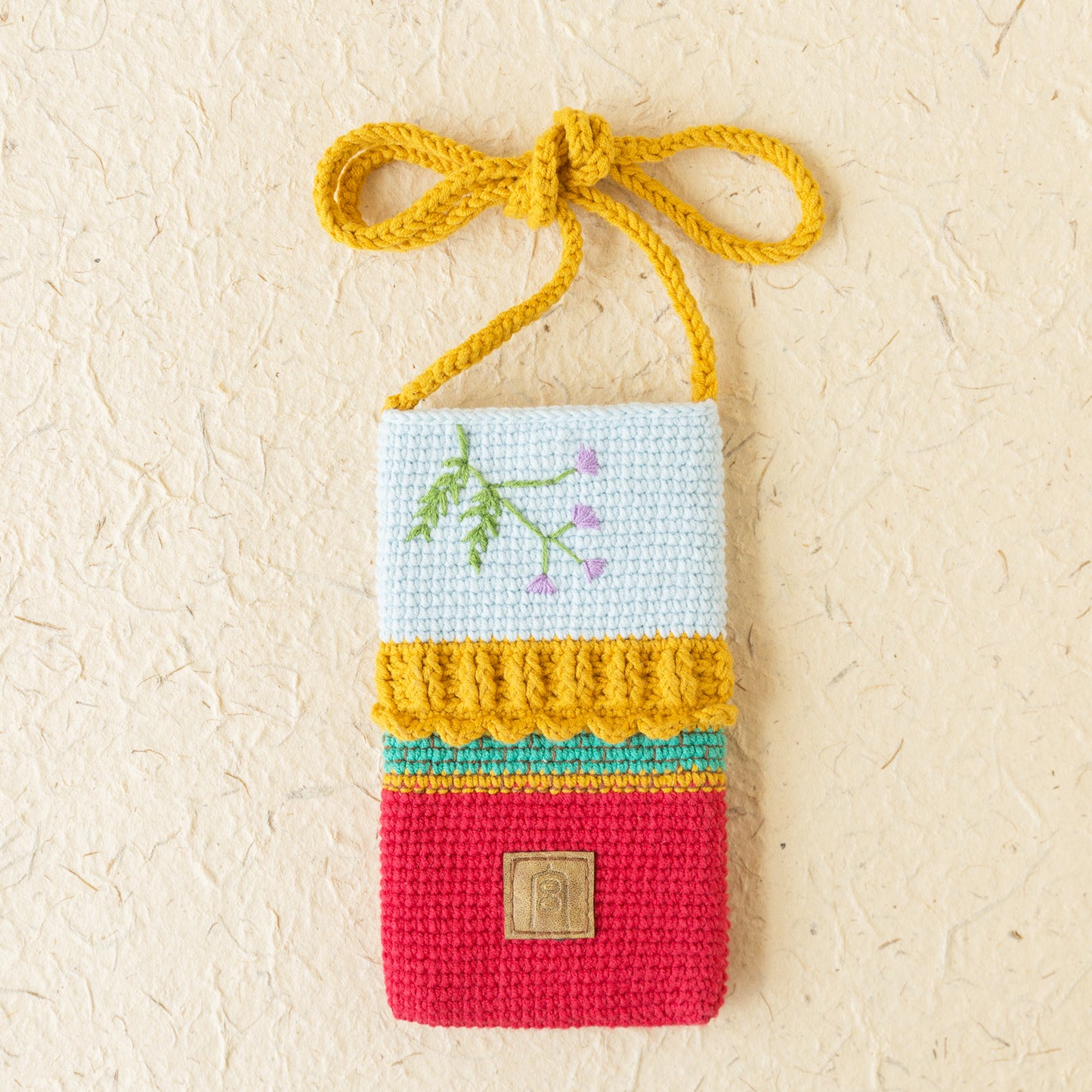 Forbidden City Seasons Phone Pouch Crochet Yarn Kit | Forbidden City Series | Susan's Family