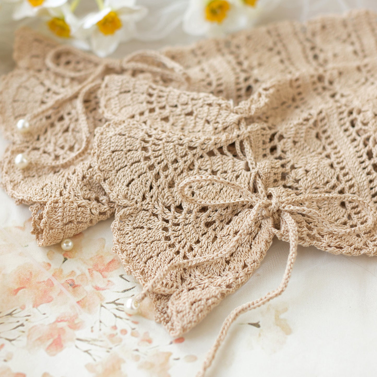 Southern Breeze Modern Qipao Crochet Yarn Kit | Susan's Family