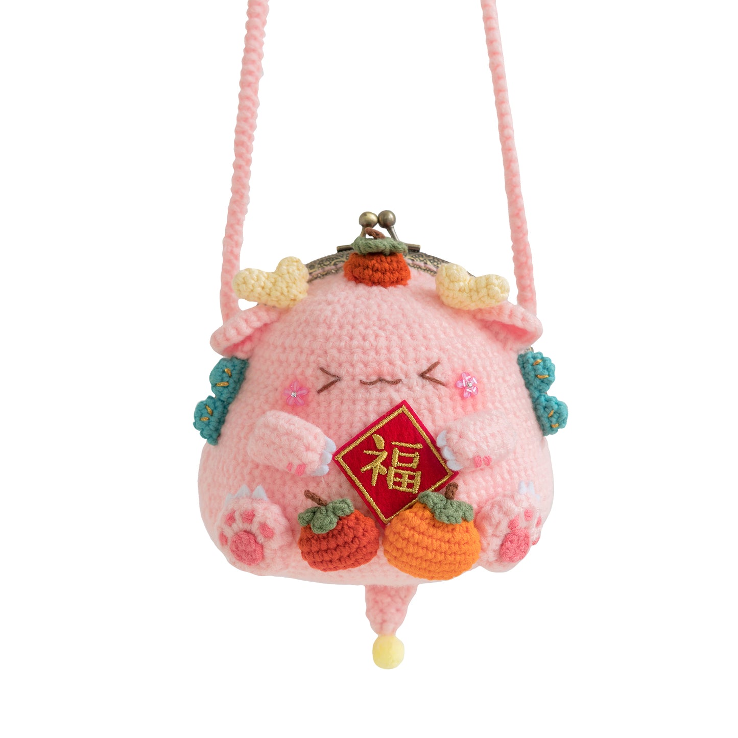 BabyLoong Kiss Lock Bag Crochet Yarn Kit | Susan's Family