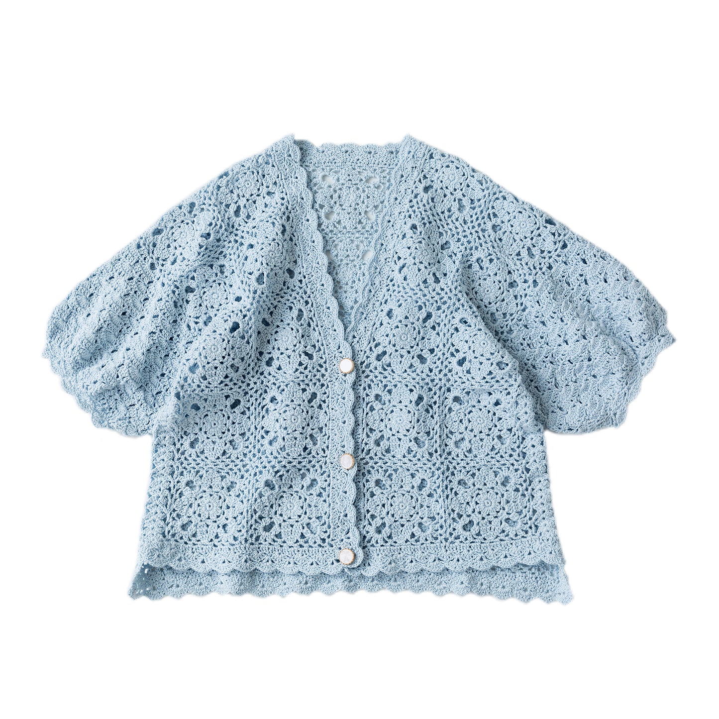 Whispering Grace Cardigan Crochet Yarn Kit | Susan's Family