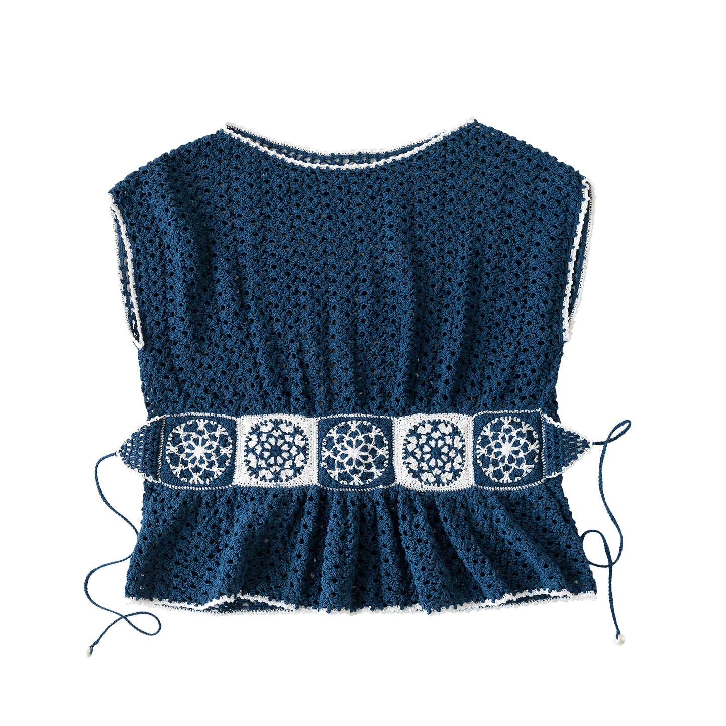 Celadon Lace Top Crochet Yarn Kit | Chinese Aesthetics Series | Susan's Family