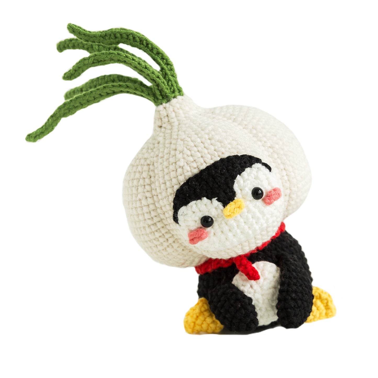 Garlic Puns Doll Crochet Yarn Kit | Susan's Family