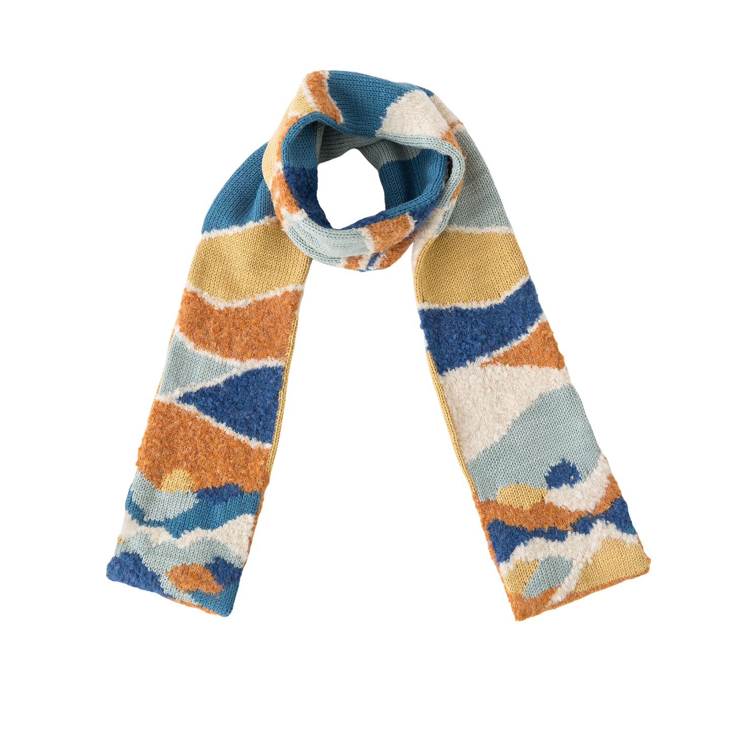 View Mountains Scarf Knitting Yarn Kit | "Shi, Ci, Fu" Series | Susan's Family
