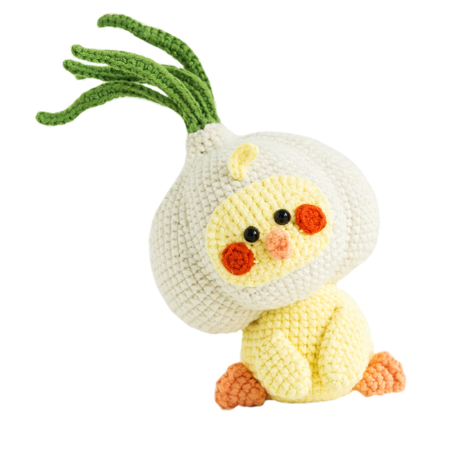 Garlic Puns Doll Crochet Yarn Kit | Susan's Family