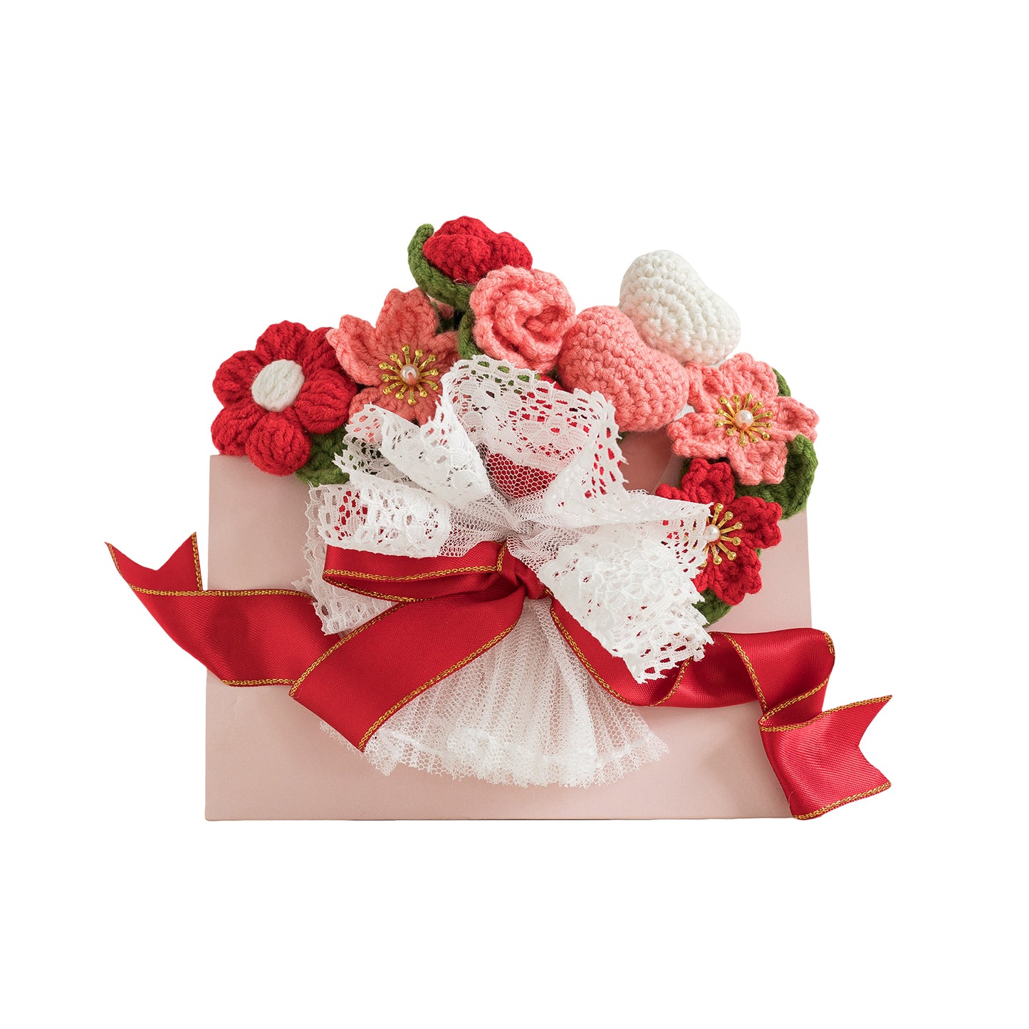 Flower Jewelry Set Crochet Yarn Kit | Floral Signals Series | Susan's Family