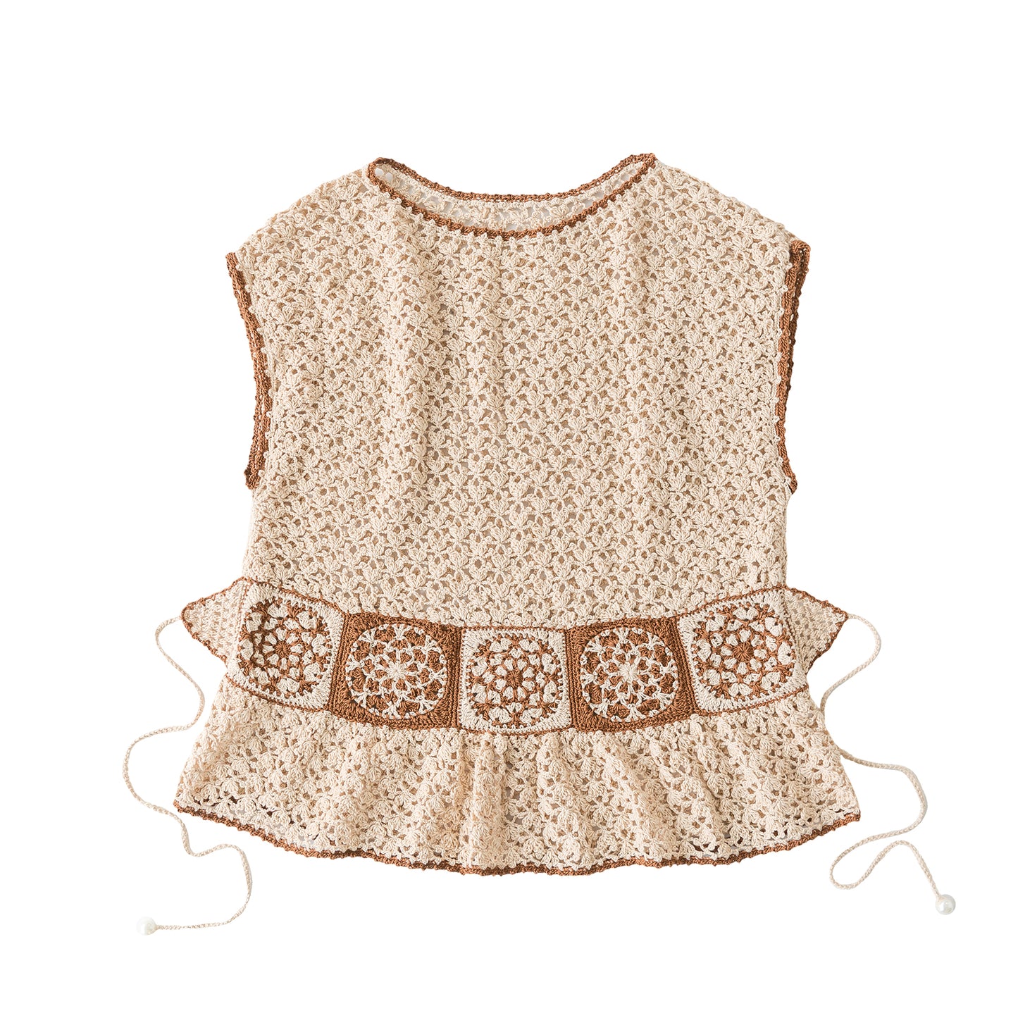 Celadon Lace Top Crochet Yarn Kit | Chinese Aesthetics Series | Susan's Family