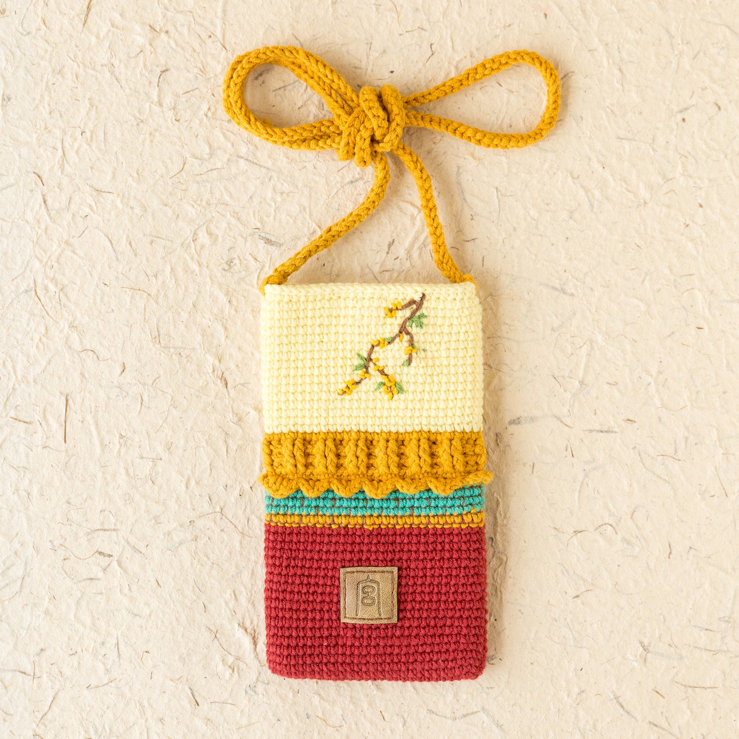 Forbidden City Seasons Phone Pouch Crochet Yarn Kit | Forbidden City Series | Susan's Family