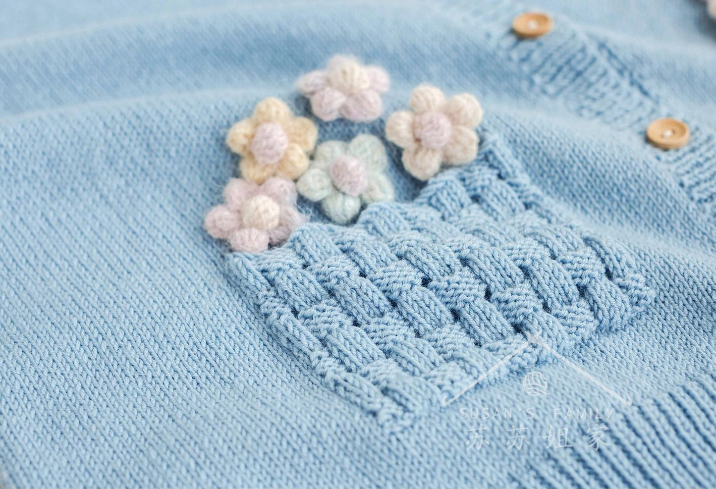 In the Company of Blossoms Knit Pattern