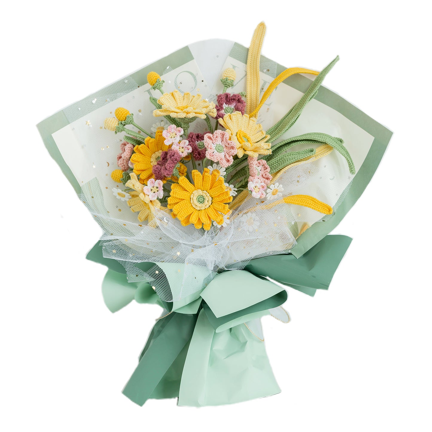 Mucha Bouquet Crochet Yarn Kit | Tribute to Art Series | Susan's Family