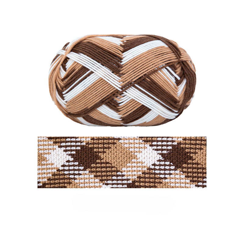 Fil à écharpe Magic Cube - Digital Jacquard (1 paquet) | La famille de Susan