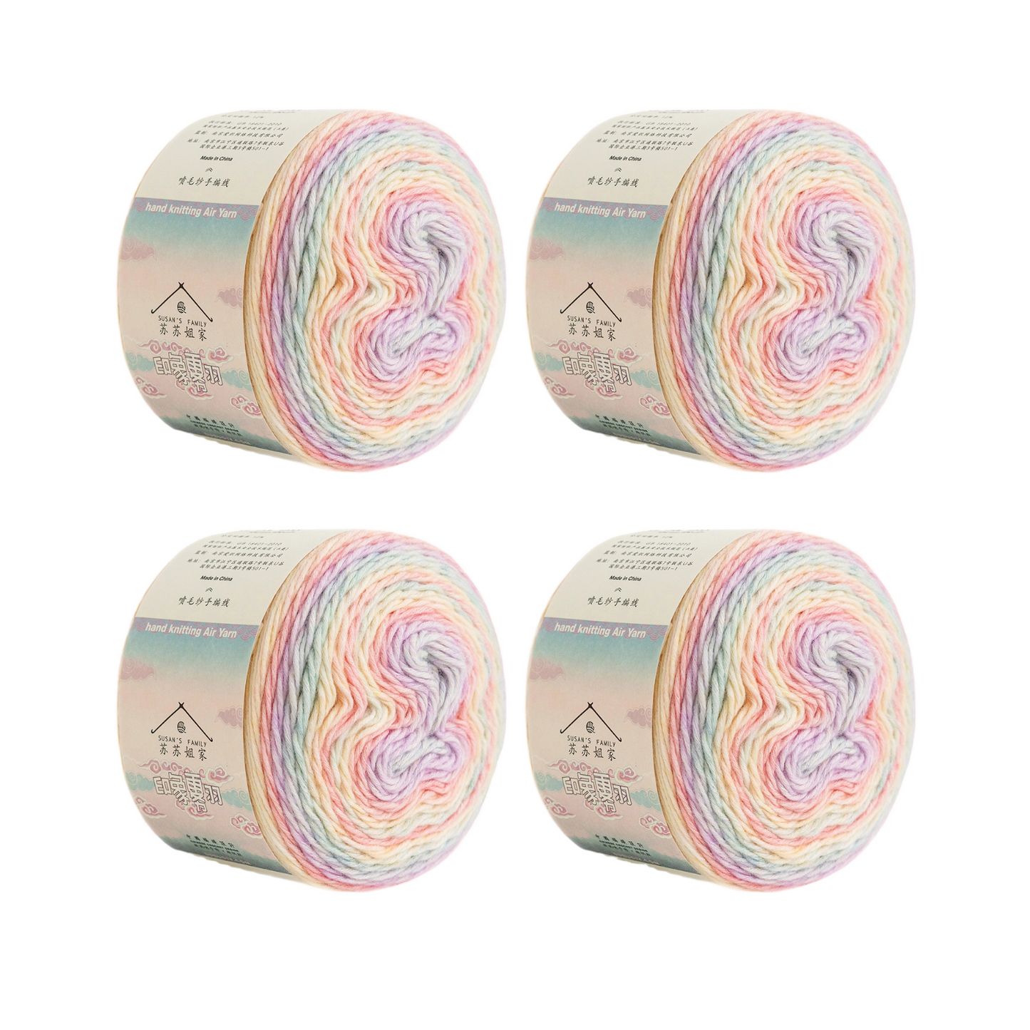 Impression Misty Feather 4 Packs