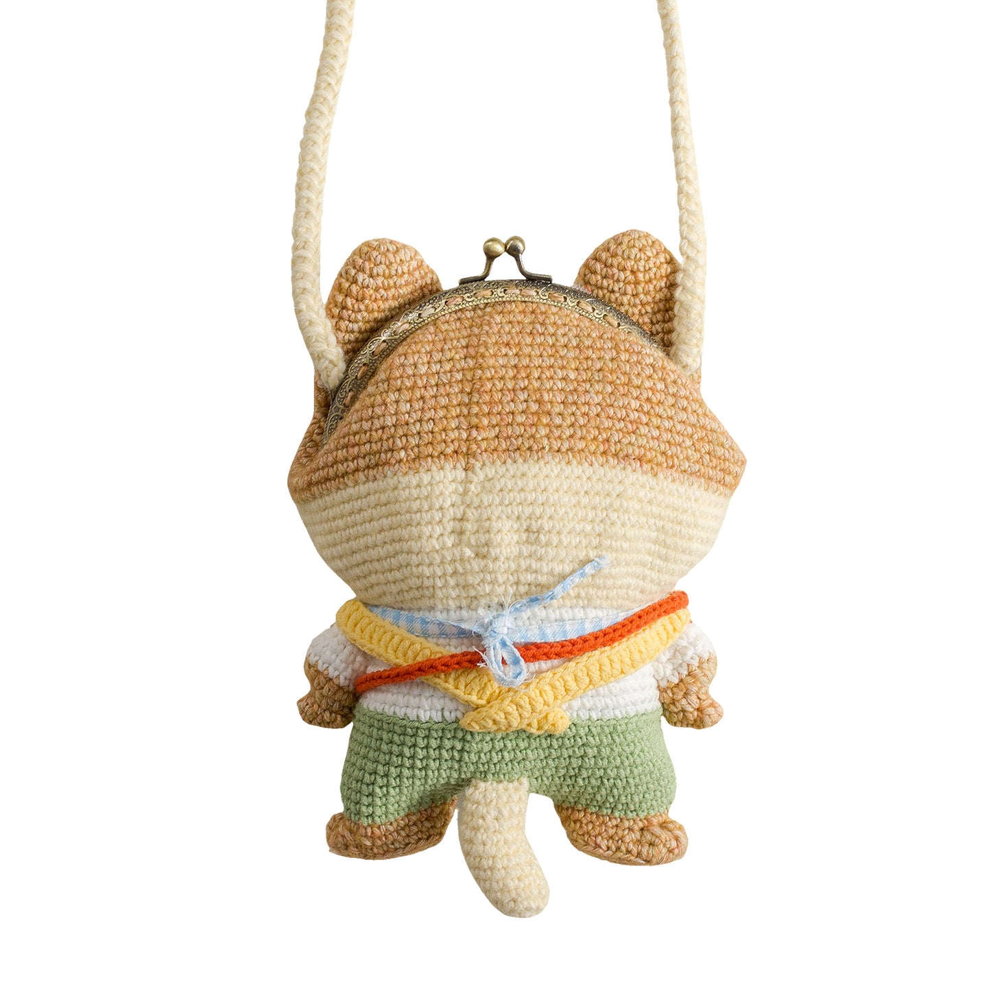 Cute Pet Kiss Lock Bag Crochet Yarn Kit | Susan's Family