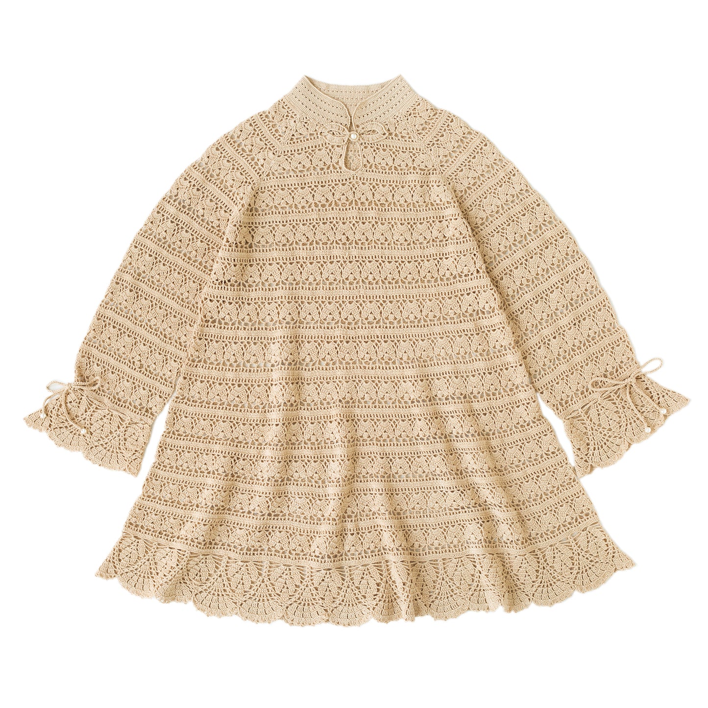 Southern Breeze Modern Qipao Crochet Yarn Kit | Susan's Family